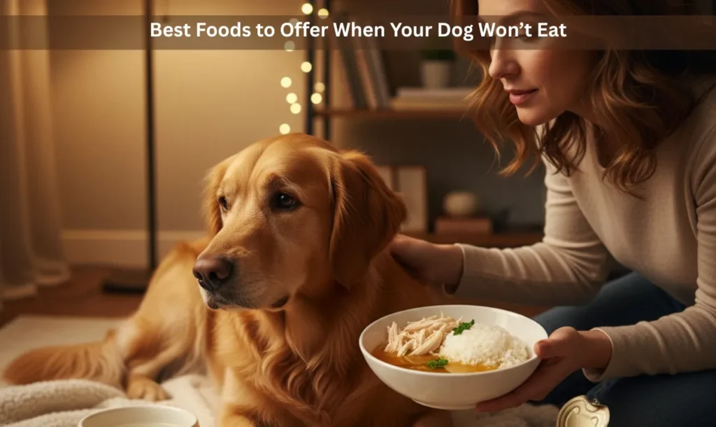 Best Foods to Offer When Your Dog Won’t Eat