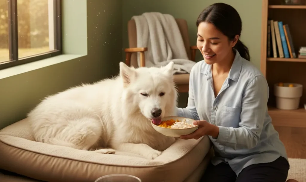 Feeding Anxious Dogs Post Surgery