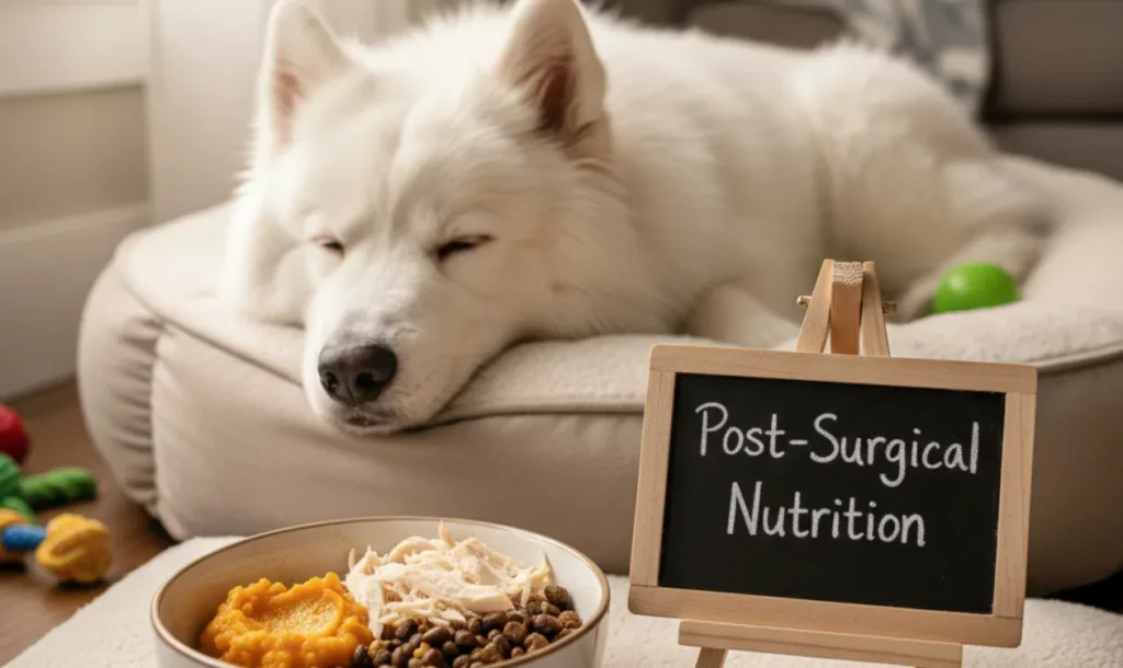 Feeding Anxious Dogs Post-Surgery 