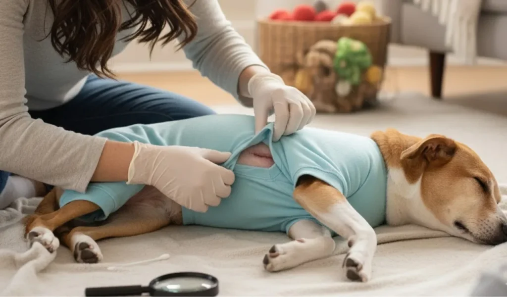caring for your dog after spay