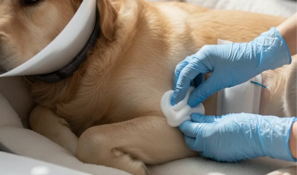 post-neutering wound care