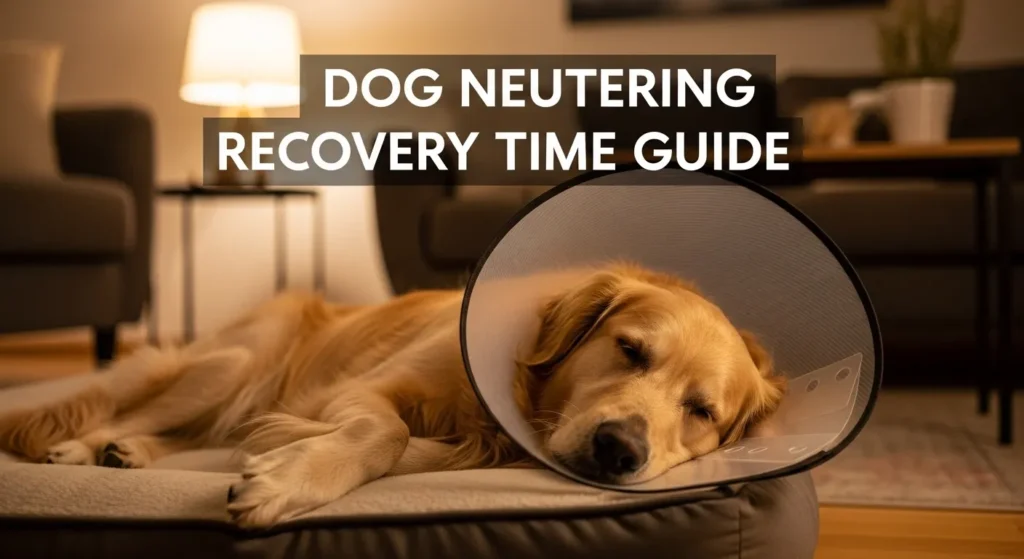 Dog Neutering Recovery Time: Full Guide for Pet Owners