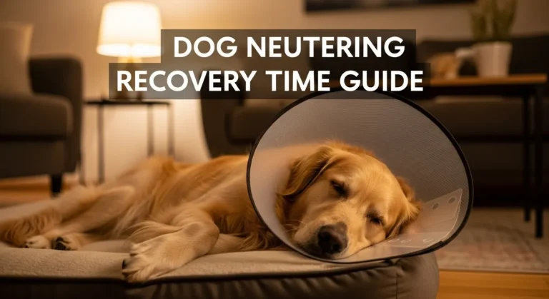 Dog Neutering Recovery Time: Full Guide for Pet Owners