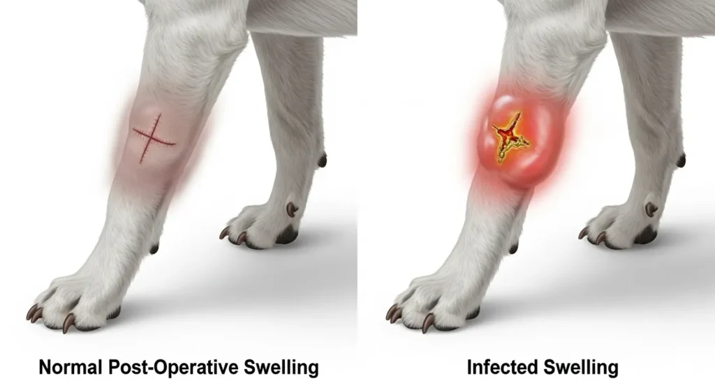 Normal vs. Abnormal Swelling