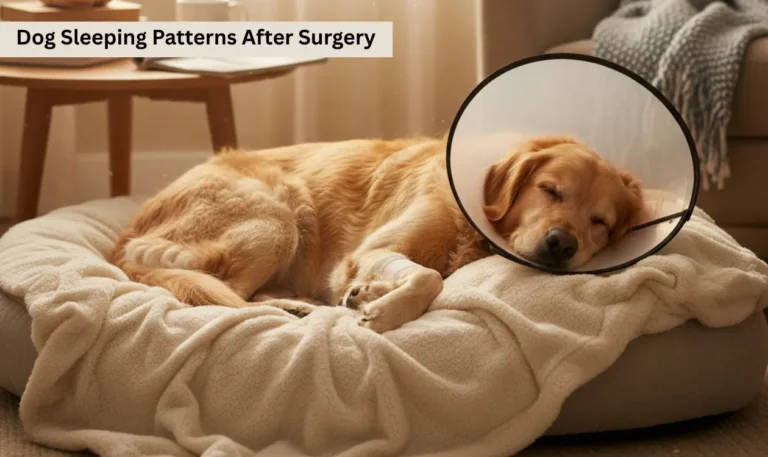 Dog Sleeping Patterns After Surgery