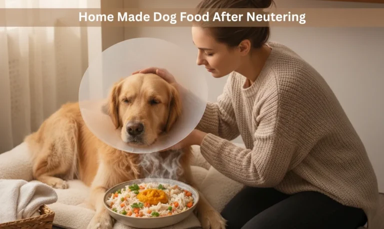 Home Made Dog Food After Neutering