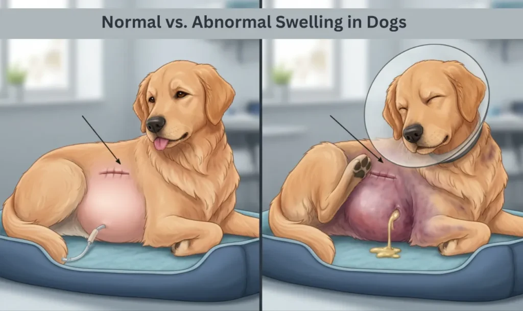 Normal vs Abnormal Swelling in Dogs