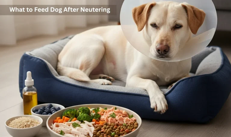 What to Feed Dog After Neutering