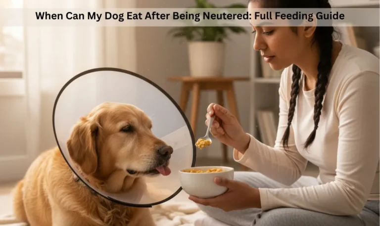 When Can My Dog Eat After Being Neutered Full Feeding Guide