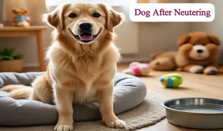 dog care after neutering