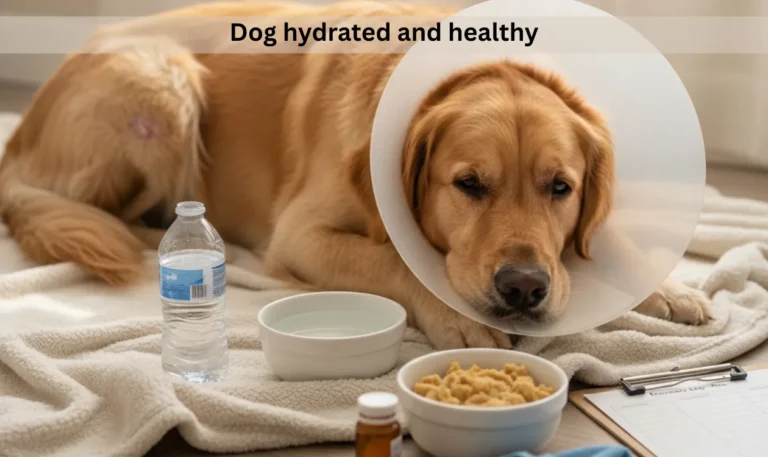 your dog hydrated and healthy