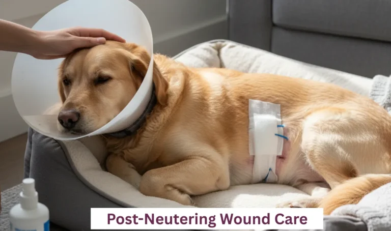 post-neutering wound care